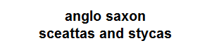 saxon sceattas